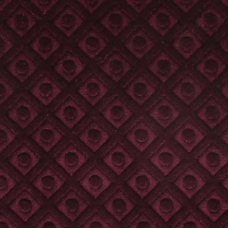 Colony Argo Trellis Bordeaux Fabric Sample CL 001236434