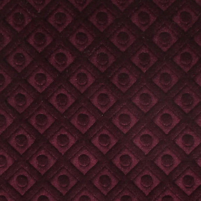 Colony Argo Trellis Bordeaux Fabric Sample CL 001236434