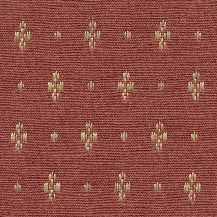 Marvic Textiles Clover Flame Fabric Sample 616-1