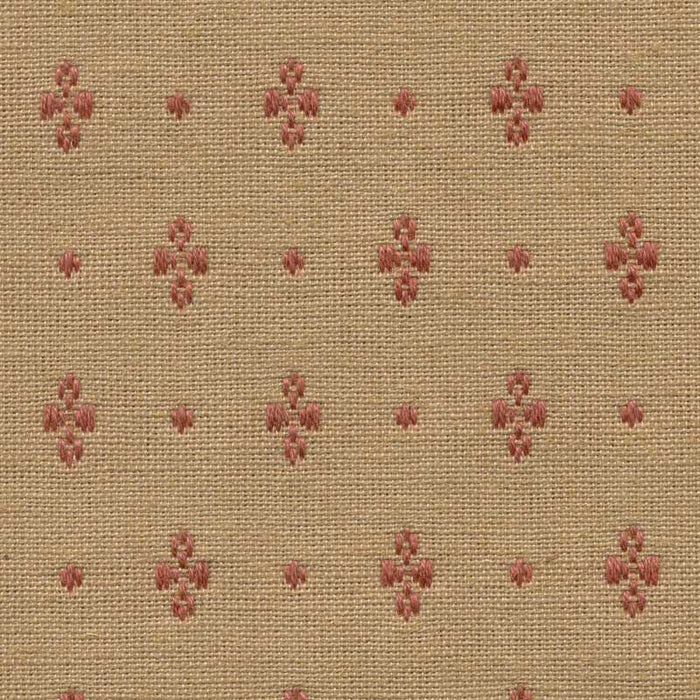 Marvic Textiles Clover Ochre Fabric Sample 616-2