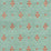 Marvic Textiles Clover Aqua Fabric Sample 616-8