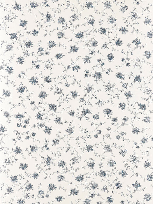 Braquenie La Discrete Bleu Wallpaper Sample BP361004