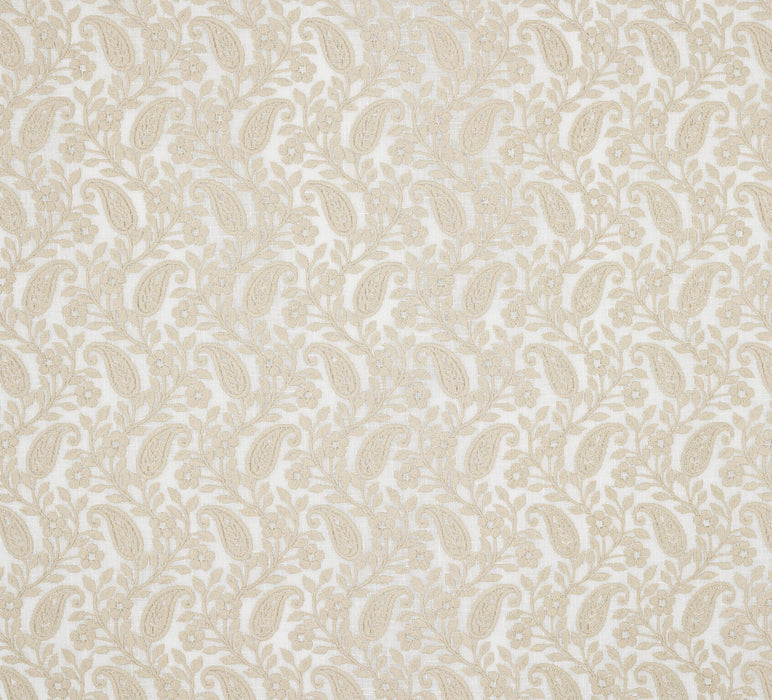 Pierre Frey Paisley Naturel Fabric Sample F3242003