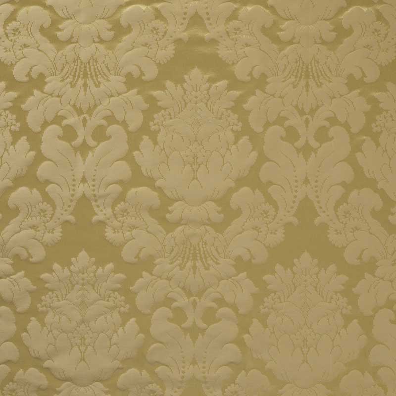 Marvic Textiles Damask Rosario Gold Fabric 5021-3