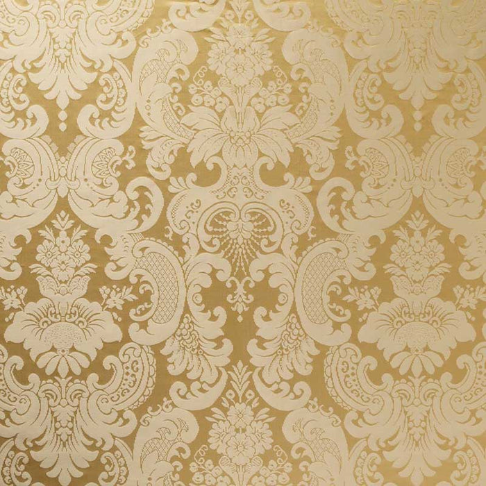 Marvic Textiles Damask Vittorio Gold Fabric Sample 5010-2