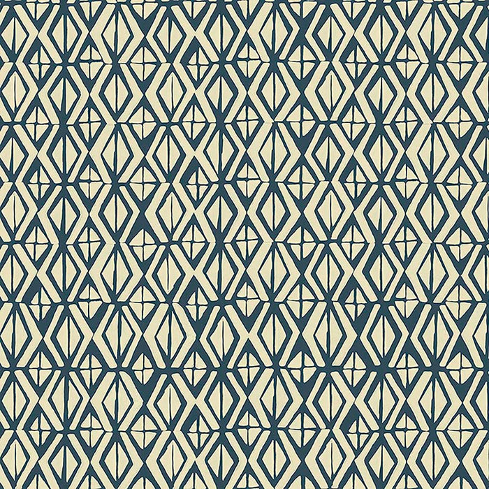 Galbraith & Paul Diamond Indigo Wallpaper Sample