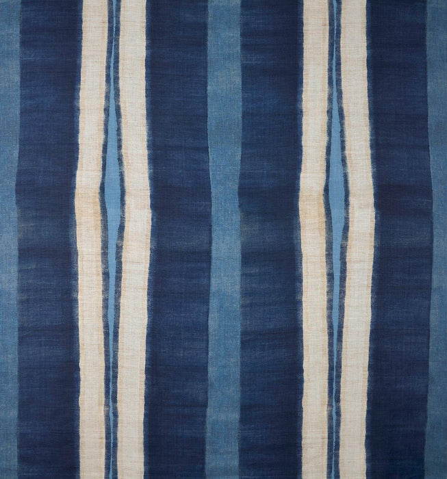 Pierre Frey Blue line Indigo Fabric F3811001