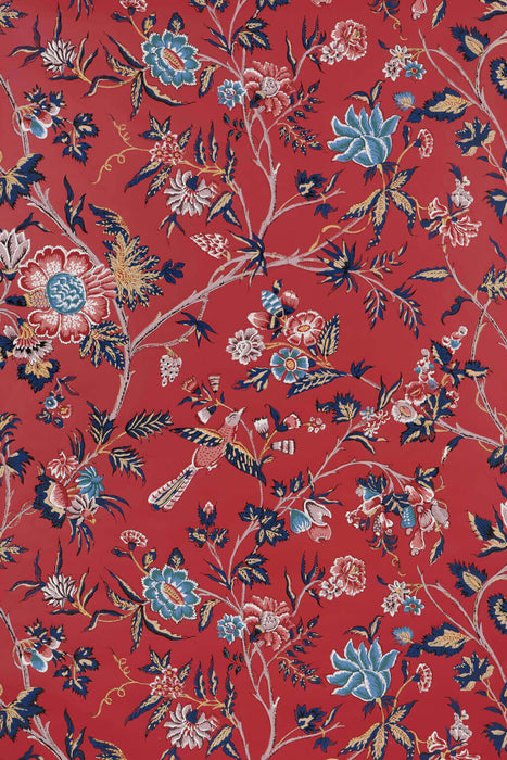 Le Manach L'Arbre Indien Rouge Wallpaper Sample LP103005