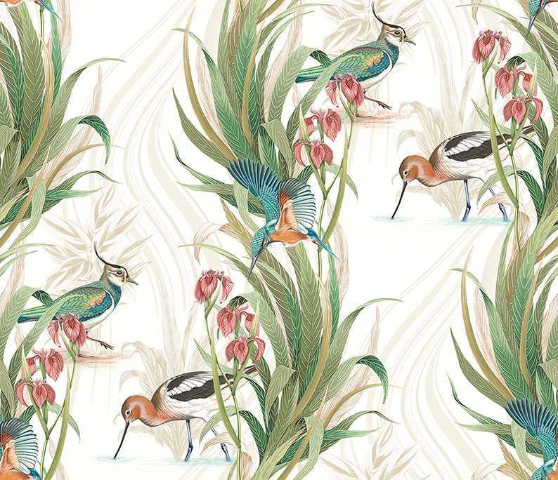 Osborne & Little Halcyon 1 Fabric F7771-01