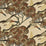 Mulberry Home Flying Ducks Stone/Brown Fabric Sample FD205.K47.0