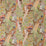 Mulberry Home Game Birds Linen Stone/Multi Fabric Sample FD269.K102.0