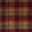 Mulberry Home Velvet Ancient Tartan Plum Fabric Sample FD274.H113.0