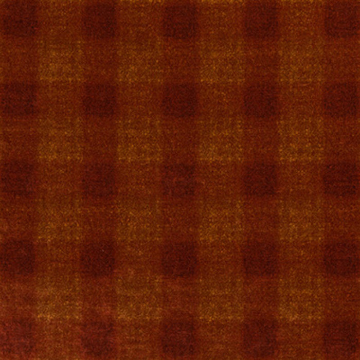 Mulberry Home Highland Check Spice Fabric Sample FD314.T30.0