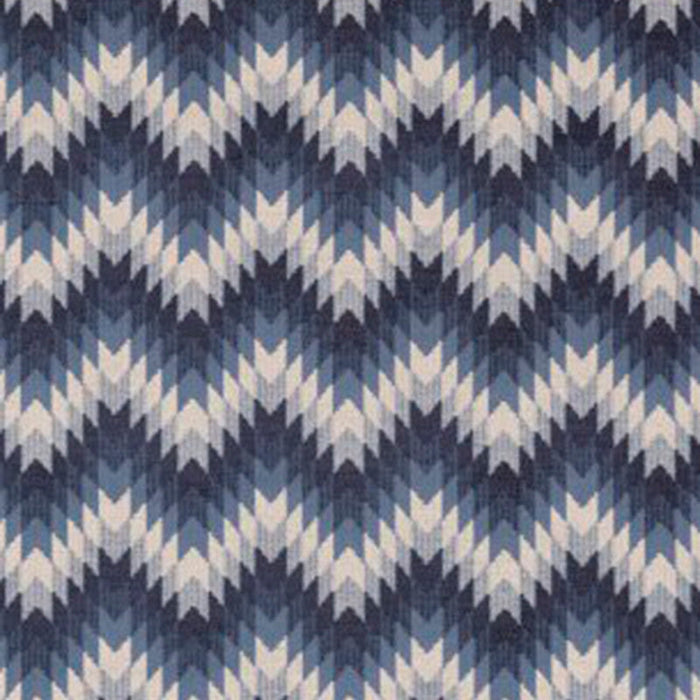 Mulberry Home Logan Indigo Fabric Sample FD743.H10.0