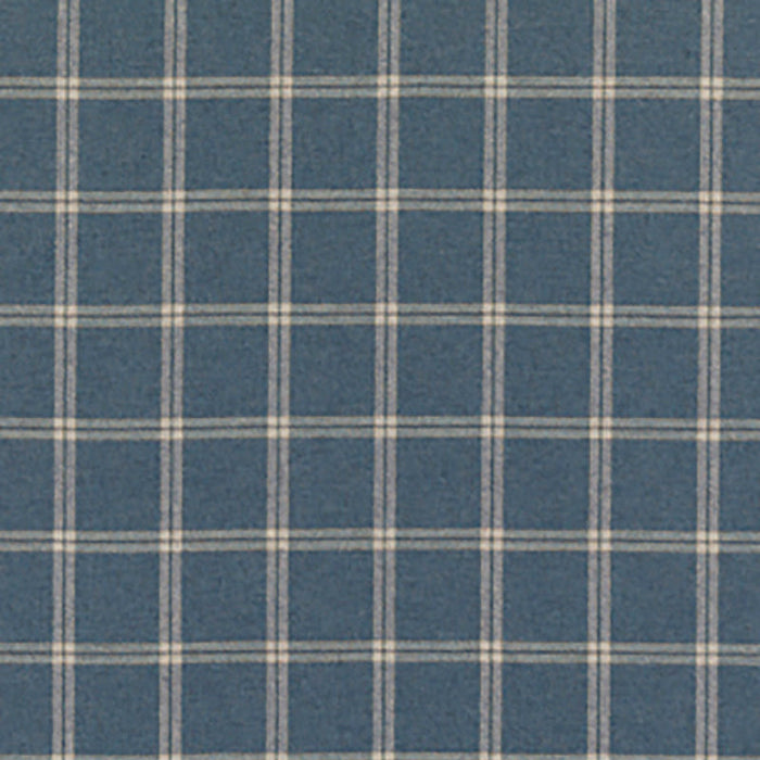 Mulberry Home Walton Indigo Fabric Sample FD775.H10.0