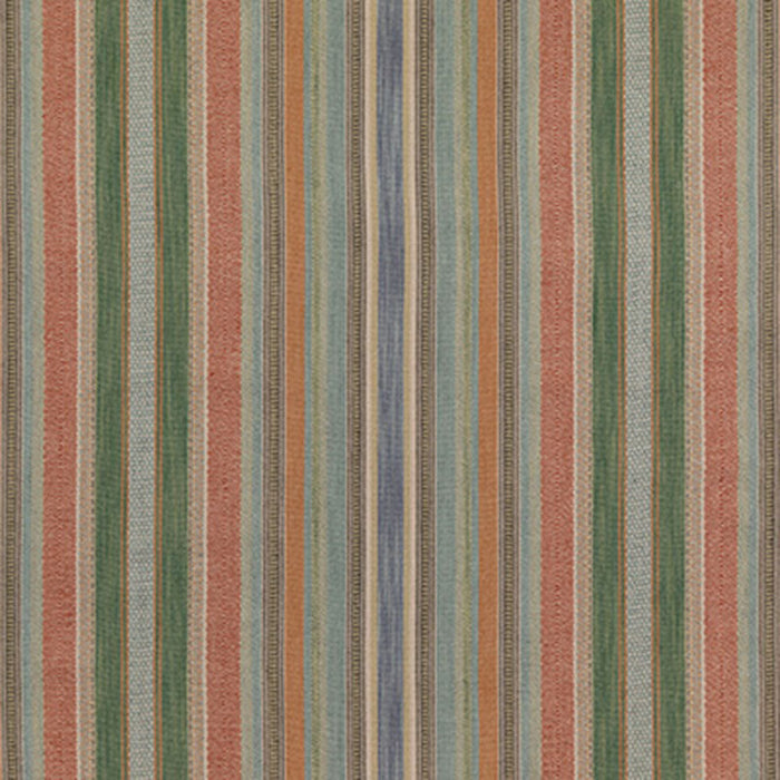 Mulberry Home Rustic Stripe Spice Fabric Sample FD784.T30.0