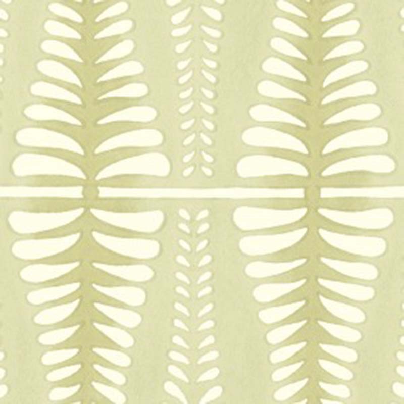 Galbraith & Paul Fern Celery Wallpaper Sample