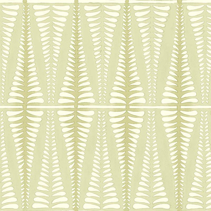 Galbraith & Paul Fern Celery Wallpaper Sample