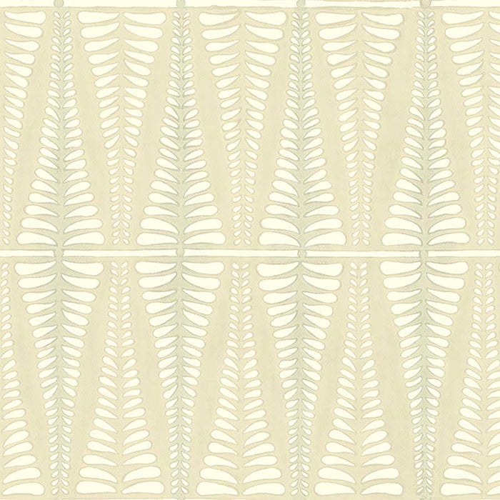 Galbraith & Paul Fern Oyster Wallpaper Sample