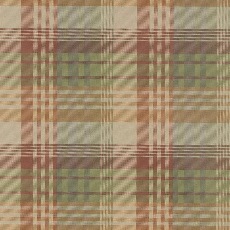 Mulberry Home Mulberry Ancient Tartan Mulberry Tartan Wallpaper Sample FG079.Y107.0