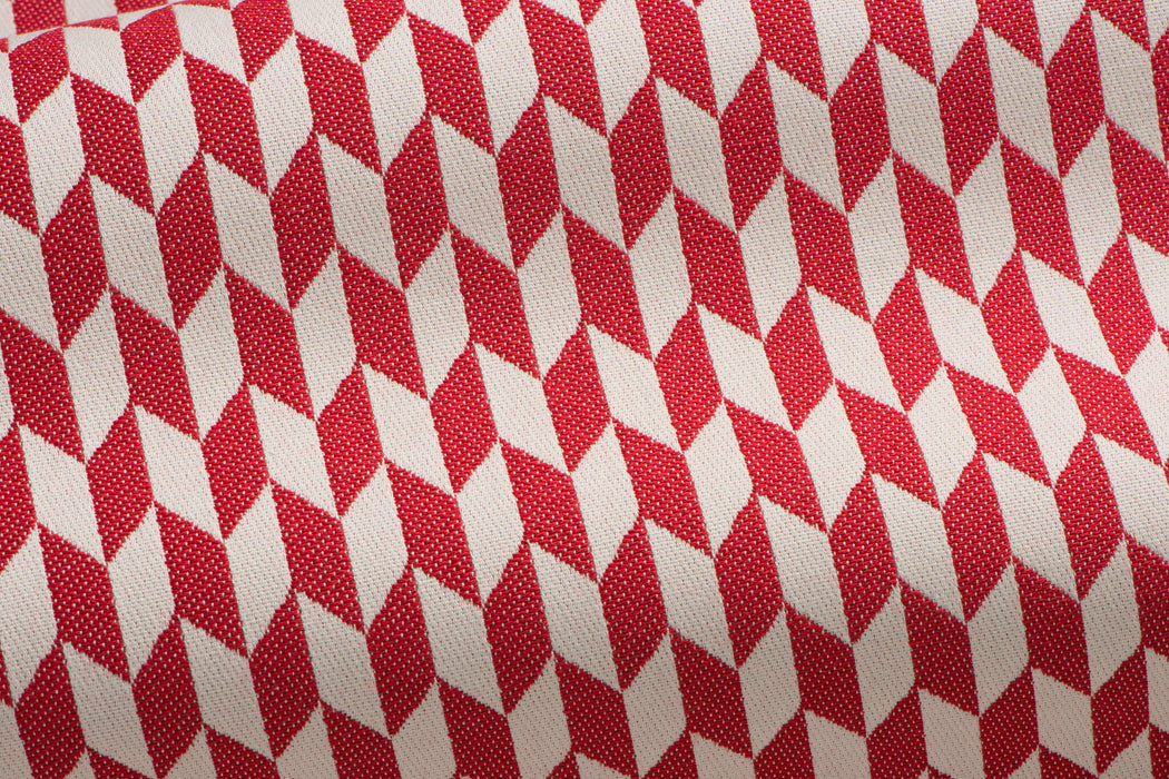 Boussac Swing Cerise Fabric O7799006