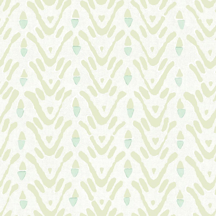 Galbraith & Paul Bell Flower Cucumber Wallpaper Sample