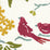 Galbraith & Paul Birds Pink Fabric Sample