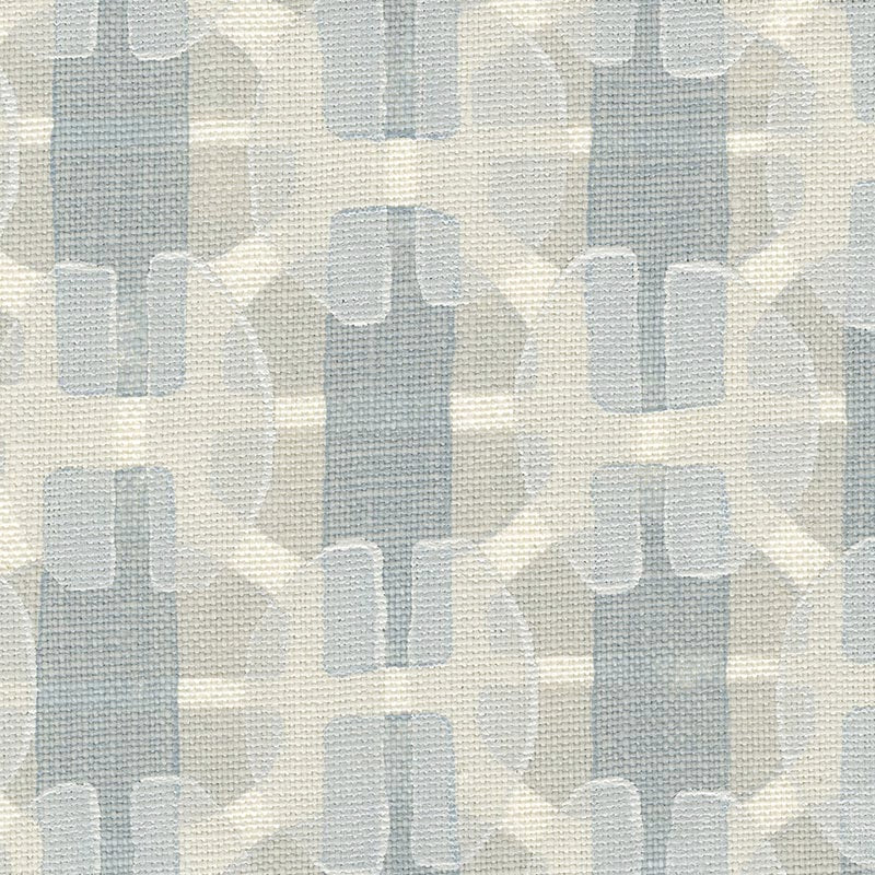 Galbraith & Paul Madras Bluewash Fabric