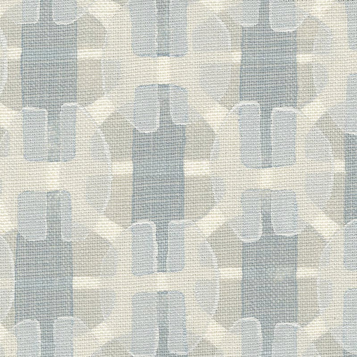 Galbraith & Paul Madras Bluewash Fabric Sample