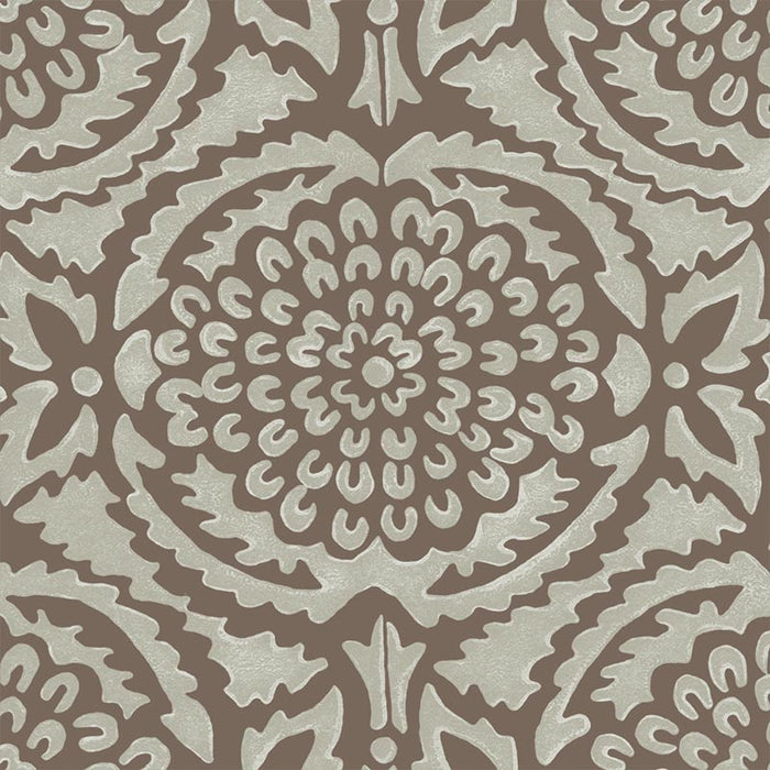 Galbraith & Paul Pomegranate Cocoa Wallpaper Sample