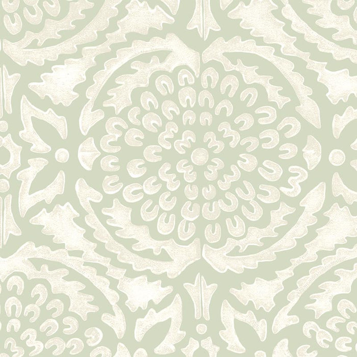 Galbraith & Paul Pomegranate Moss/ Willow Wallpaper Sample