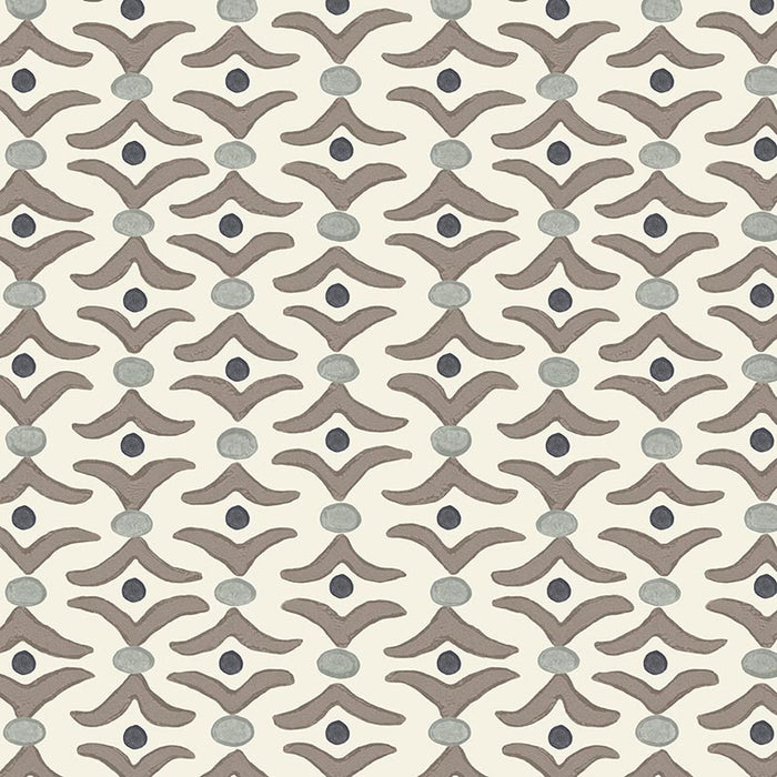 Galbraith & Paul Tusk Cocoa Wallpaper Sample