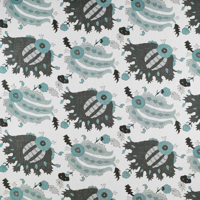 Gaston Y Daniela Inigo Agua/Verde Fabric Sample GDT5044.002.0