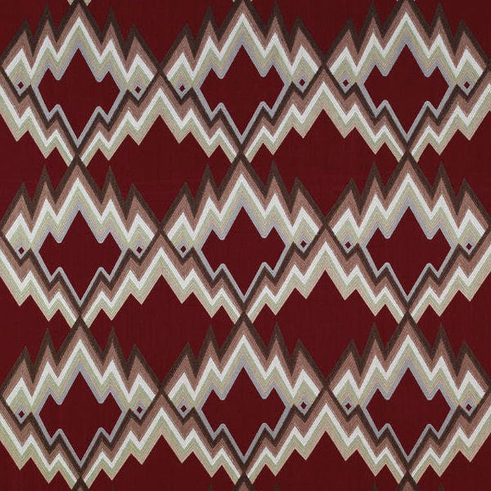 Gaston Y Daniela Donana Rojo Fabric Sample GDT5070.004.0