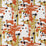 Gaston Y Daniela Pensacola Naranja/Onyx Fabric Sample GDT5132.005.0