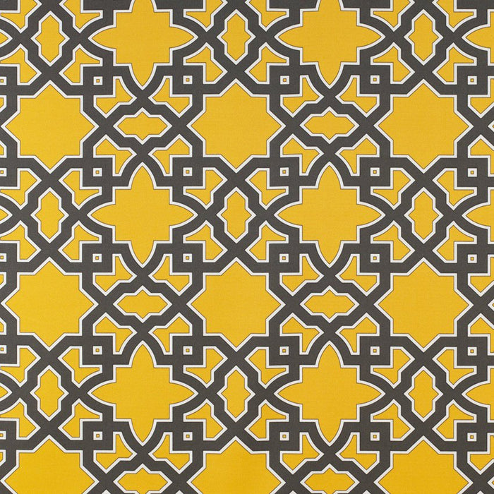 Gaston Y Daniela Meridien Avenue Gris/Amarillo Fabric Sample GDT5138.001.0