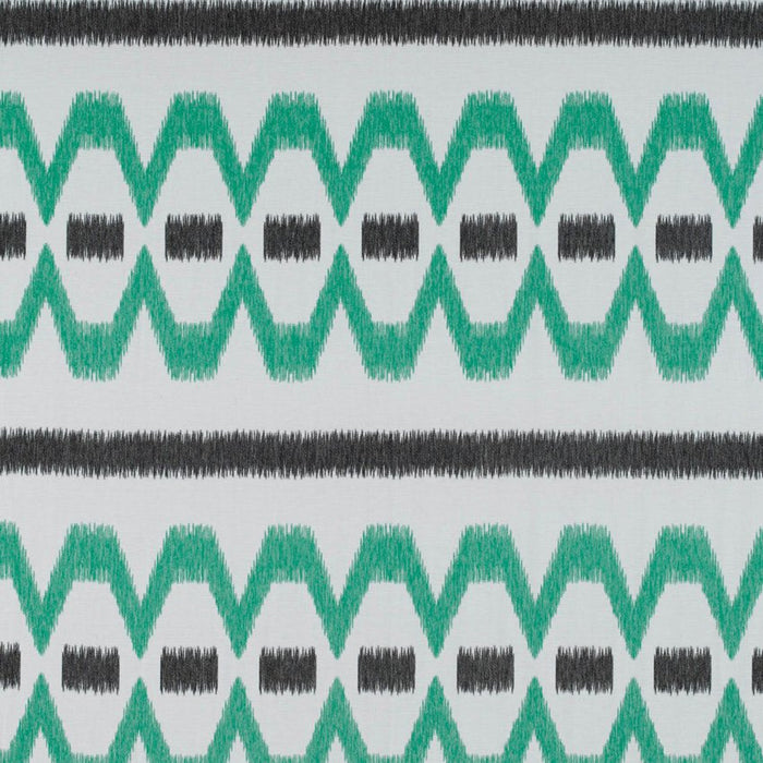 Gaston Y Daniela Lampedusa Onyx/Verde Menta Fabric Sample GDT5316.003.0