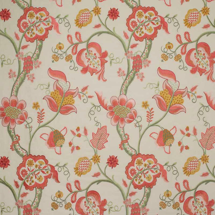 Marvic Textiles Hatfield Rose/Ivory Fabric Sample 4472-1