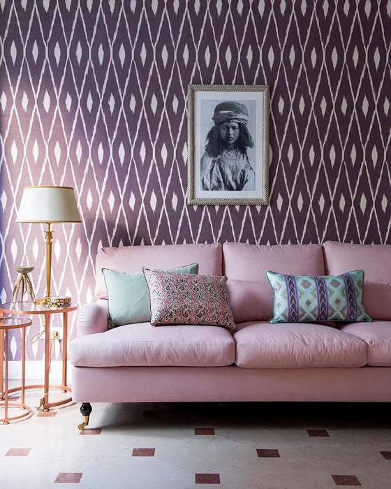 Pierre Frey Mako Mauve Wallpaper Sample FP472004