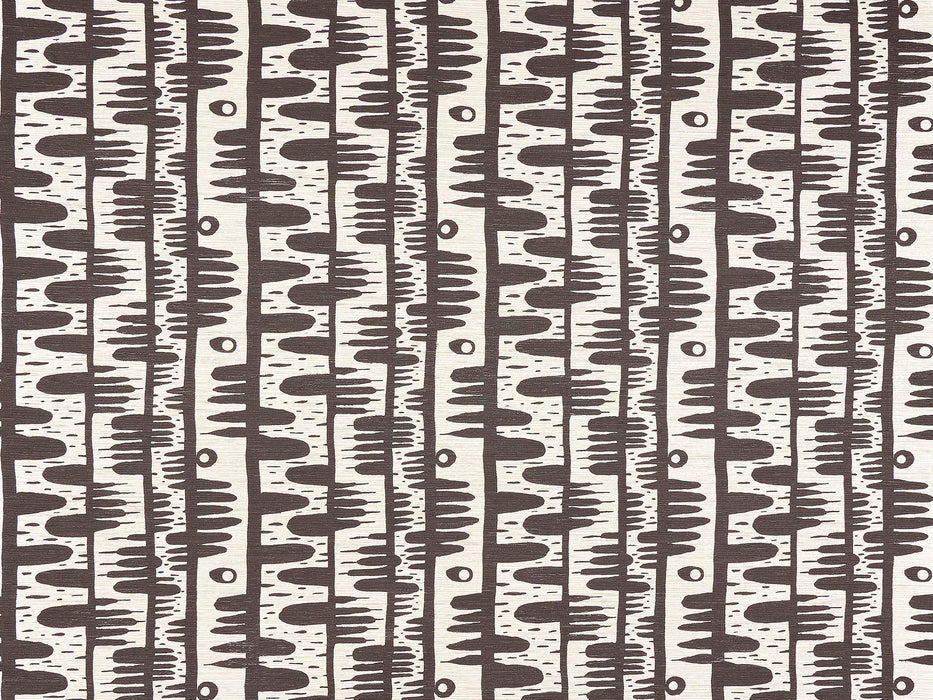 Pierre Frey Tehea Charbon Wallpaper Sample FP971002