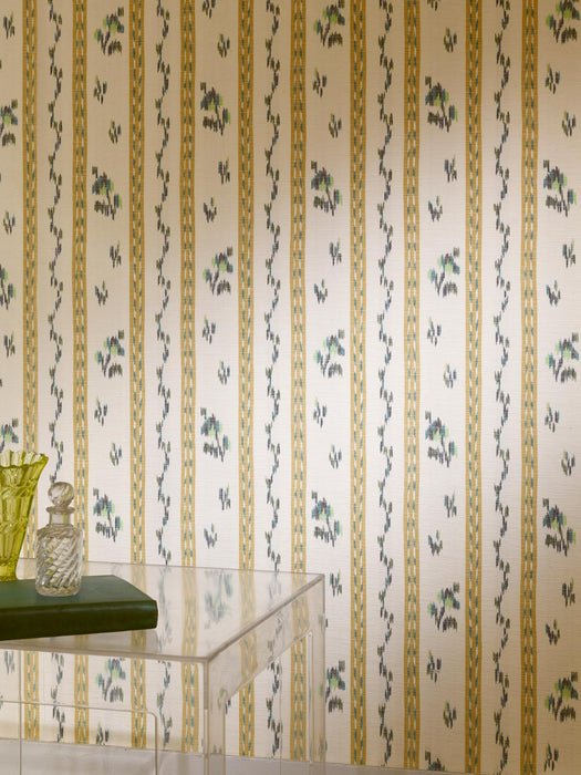 Braquenie Therese Bleuet Wallpaper Sample BP353004