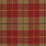 Marvic Textiles Iona Red/Khaki Fabric Sample 5950-2