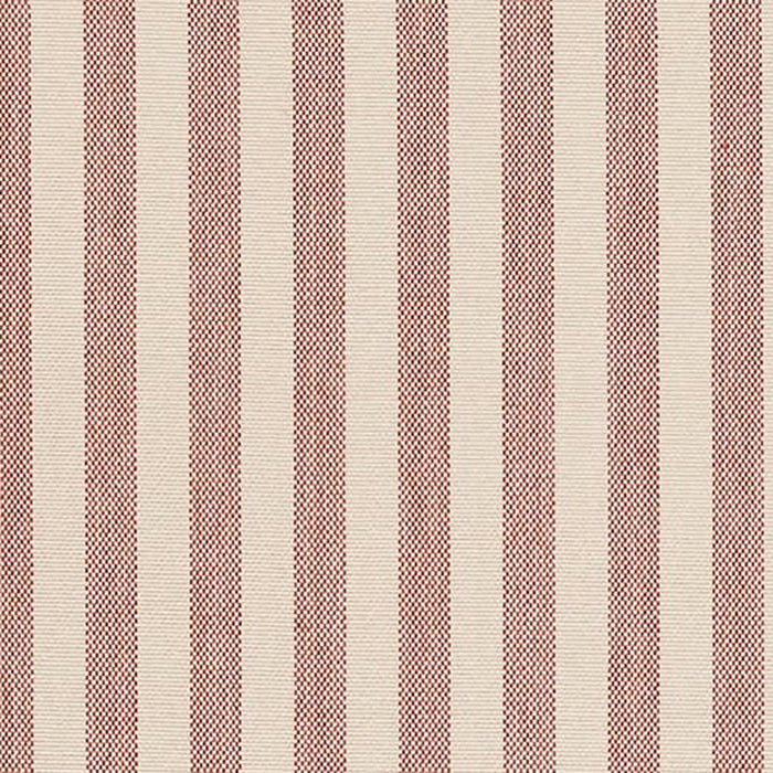 Brunschwig & Fils Directire Stripe Pekin Red Fabric Sample JAG-50005.7.0