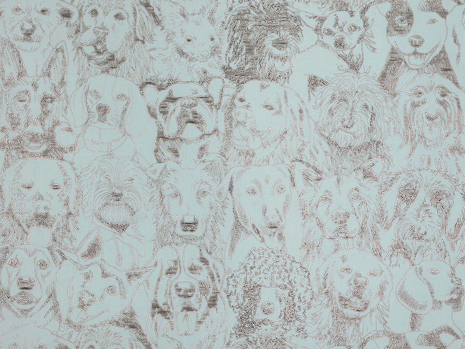 Pierre Frey Designer Dogs Source Wallpaper Sample FP804002