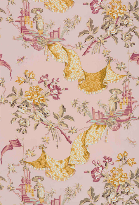 Le Manach Hankeou Rose Wallpaper LP109003