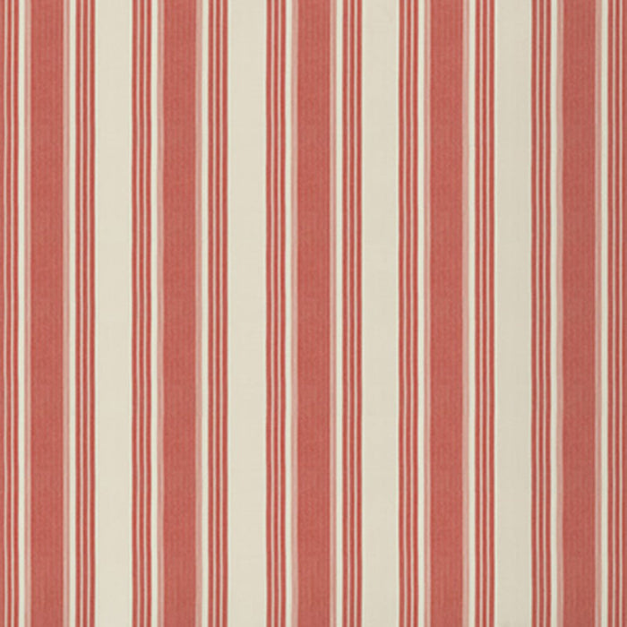 Brunschwig & Fils Colmar Stripe Rose Fabric Sample 8019110.197.0