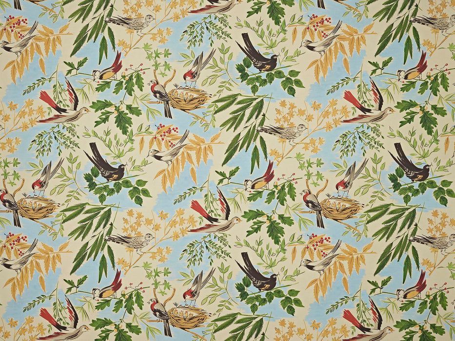 Pierre Frey Nids Jolis Printemps Wallpaper FP840001