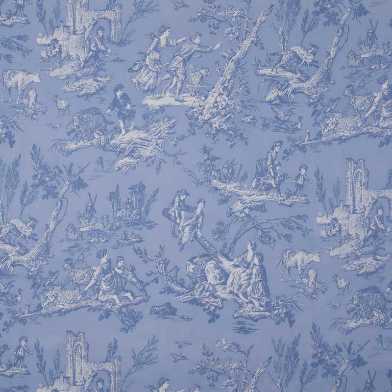 Marvic Textiles La Balancoire Blue Fabric 6204-8