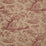 Marvic Textiles La Chasse Burgundy On Ecru Fabric Sample 5550-112