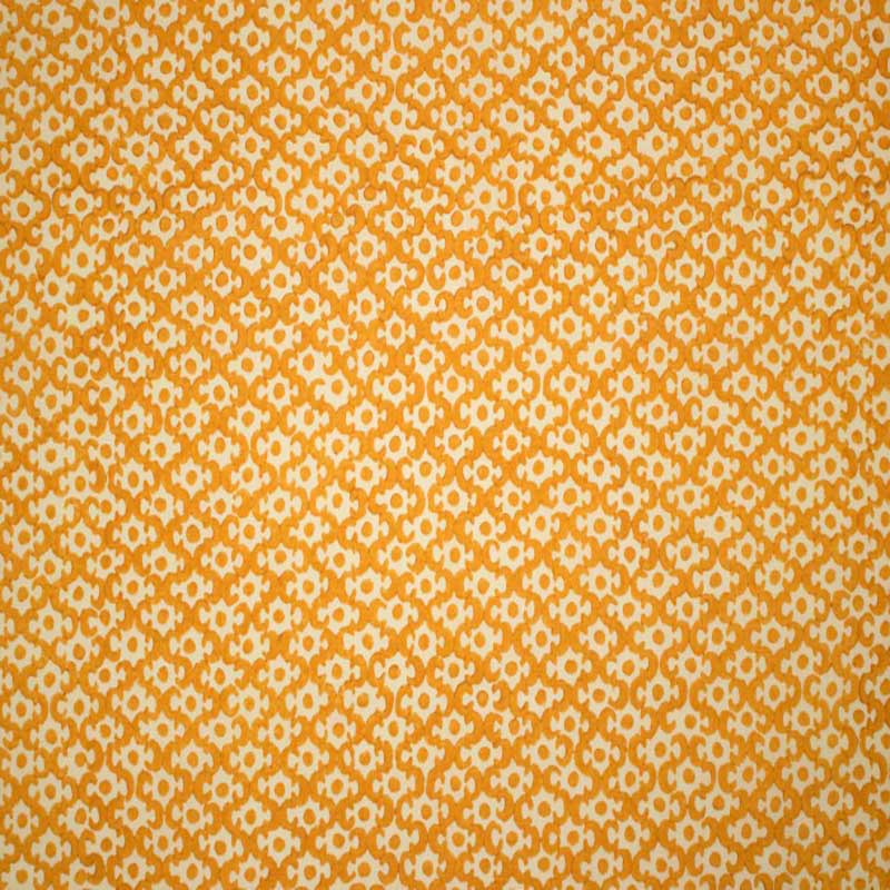 Galbraith & Paul Lattice Cantaloupe Wallpaper Sample